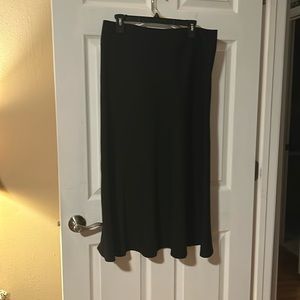 East 5th black long skirt.